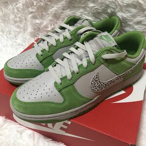 未使用　NIKE ナイキ DUNK LOW AS ダンクロー　サファリ スウッシュ クロロフィル/ライト アイアン オレ-ケーブ ストーン(DR0156-300)28.5