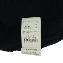 Y's / ワイズヨウジヤマモト | BUDDHA ASYMMETRIC HOODED JACKET / スウェット フーデッド ジャケット | 2 | ブラック | レディース_画像7