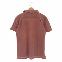 KAPITAL / キャピタル | マンモス 刺繍 半袖 ポロシャツ | 3 | ピンク | メンズ_画像4