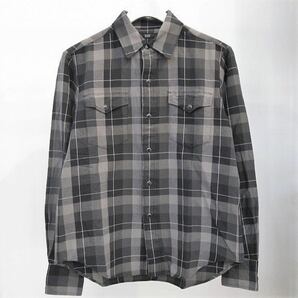 Rags McGREGOR OG CHECK SHIRT ラグスマックレガー　チェックシャツ　グレー　Sサイズ