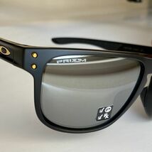 【1円スタート】サングラス オークリー★OAKLEY HOLBROOK R★ホルブルック 偏光 プリズム ブラック ウェリントン ドライブ 釣り ゴルフ 黒_画像7