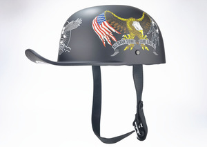 人気 ハーフヘルメット 半キャップヘルメット レトロ 野球帽 オープンフェイスヘルメット ヴィンテージスタイル 軽量 男女兼用 B-XL