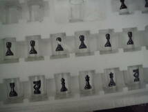 ガラス製 チェス 酒飲み野ためのチェス　ボード　未使用　_画像6
