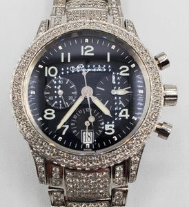 [ as good as new ]BREGUET! Breguet! full diamond specification! trance Atlantic type XX! men's!