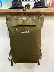 *mont-bell/ Mont Bell man and woman use bell Nina pack 15 #1123904 backpack rucksack khaki series outdoor bag USED *