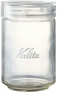 Kalita (カリタ) キャニスター All Clear Bottle 300 1000ml (コーヒー豆約300g) クリア #44272