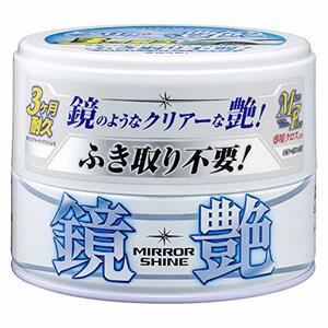 SOFT99 カーワックス ミラーシャインWAX 固形 ライトカラー車用 200g 00373