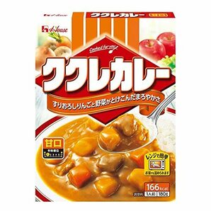 ハウス ククレカレー 甘口 180g ×10個の画像1