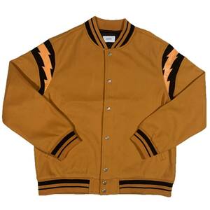 [並行輸入品] RHUDE ルード ライトニング ボンバージャケット (オレンジ) (S)