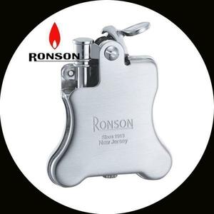  free shipping mail service oil lighter flint Ronson banjo chrome satin R01-1030/7345