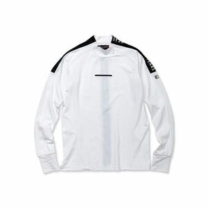 未使用　SY32 スウィートイヤーズ SYG-23S08W STRETCH LONG SLEEVE MOCK SHIRTS ロングスリーブ モックネックシャツ ホワイト