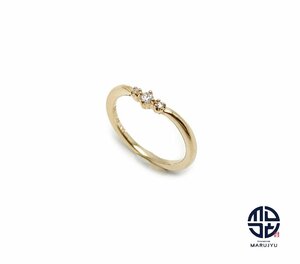 EAU DOUCE4*Cote.-syondosi-K10 10 gold yellow gold diamond ring ring accessory approximately 1 number Pinky 