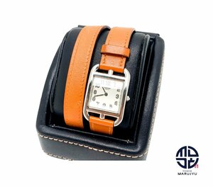 HERMES Hermes cape kododubru toe ruCC1.210 lady's wristwatch quarts battery type QZ