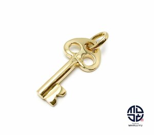 Pomellato Pomellato 750YG 18 gold yellow gold key motif key pendant charm top accessory 