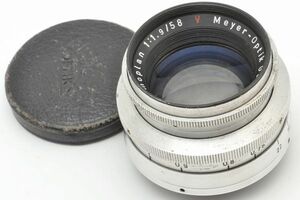 Primoplan 58mm F1.9 V M42 プリモプラン Ｍ４２ Ｖ キャップ マイヤー オプティック Meyer optik ドイツ製 Germany 58/1.9 5.8 19