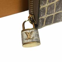 【付属品完備★極美品】LOUIS VUITTON 長財布　サハラ　ジッピーウォレット　ラウンドファスナー　クロコダイル　鰐革　エキゾチックレザー_画像4