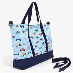 レッスンバッグ マチ付きはたらくくるま 新品 トートバッグ