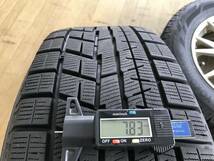 スタッドレス ヨコハマ IG60 21年製 215/65R16 PCD100-5穴 アルミホイールセット 4本 SH5 SHJ フォレスター XV アウトバック_画像9