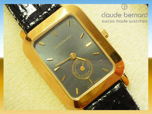 参考83,000円 Claude Bernard クロードベルナール 高級感 腕時計 未使用 レディース スイス製 ベルトレザー ワニ革 クロコダイル 箱 _QP6