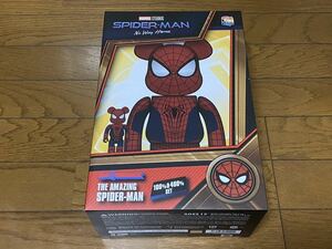 ベアブリック ザアメイジング スパイダーマン 100% 400% メディコムトイ 正規品