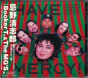 CD 忌野清志郎 HAVE MERCY! ハヴ・マーシー Booker T. & MG'S