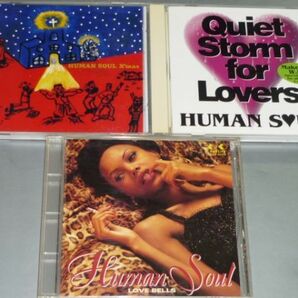 CD HUMAN SOUL アルバム3枚セット ヒューマン・ソウル HUMAN SOUL X'mas/sings Queit Storm For Lovers/LOVE BELLSの画像1