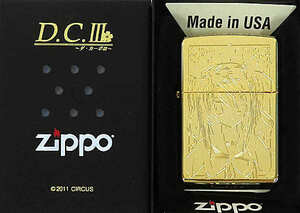 森園立夏 Gold Limited ZIPPOライター D.C.III～ダ・カーポIII～ C80グッズ 　リッカ・グリーンウッド