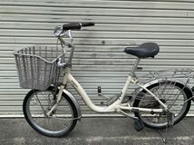 2）走行品 ブリジストン アルミ製自転車　20インチ　引き取り歓迎_画像1