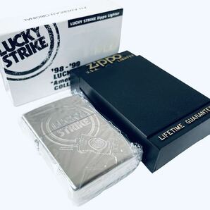 デッド!! 希少!! 98年製 LUCKY STRIKE AMERICAN ORIGINAL Collection ZIPPO ラッキーストライク ジッポ 煙草 たばこ ヴィンテージの画像3