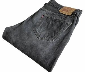 名作!! 希少!! 91年製 USA製 Levi''s 501 リーバイス ブラック 黒 デニムパンツ w 36 ヴィンテージ アメリカ製 VINTAGE MADE IN USA