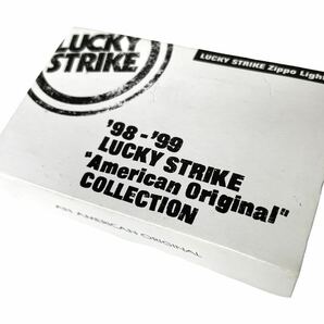 デッド!! 希少!! 98年製 LUCKY STRIKE AMERICAN ORIGINAL Collection ZIPPO ラッキーストライク ジッポ 煙草 たばこ ヴィンテージの画像6