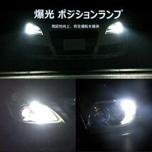 ①T10 LED ホワイト 爆光 t10 led (T10A3個) 2_画像5