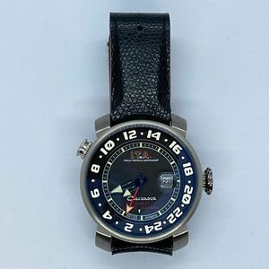 美品　I.T.A イタリア　GMT+1 カサノバ　腕時計