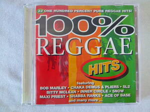 100% Reggae Hits レゲエ Various Artists - Bob Marley - Eddy Grant - Peter Tosh - Maxi Priest - Inner Circle - Shinehead