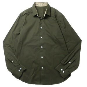 グッドカラー! 80s 90s USA製 LEE HARKNESS SHIRT リーハークネス ボタンダウン BD ドレス 長袖シャツ グリーン 緑 S M 相当 メンズ 古着