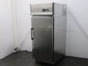  Yamato холодный машина вертикальный низкотемпературный сохранение .201F-EC б/у 1 месяцев гарантия 2014 год производства одна фаза 100V ширина 650x глубина 800+30 кухня [ Mugen . Aichi магазин ]