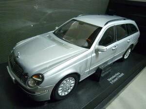 京商 1/18 メルセデス ベンツ Eクラス ステーションワゴン S211 シルバー Mercedes E-Class W211 メルセデス特注品