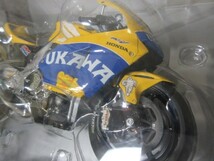 1ZC「TAMIYA 1/12 Honda ポンス RC211V'03(宇川徹 仕様 完成品)」マスターワークコレクション タミヤ 未開封品 現状品 FINISHED MODEL_画像7