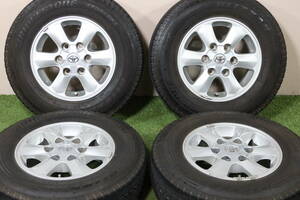 ＜バリ溝スタッドレス＞トヨタ ハイエース 純正 15in 6J +35 ブリザック VL1 195/80R15 レジアスエース オプションアルミホイール