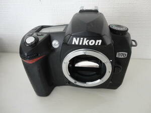 ジャンク　Nikon　D70　ボディ　本体のみ 　一眼レフカメラ　ニコン