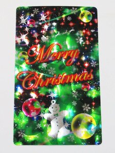 クリスマス しおり 栞 ブックマーク ブックマーカー ホログラム仕様 メタリック コースター カード 人気 おしゃれ 可愛い ギフト 日本製