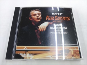 CD / MOZART : PIANO CONCERTOS NOS.23 & 27 / BARENBOIM /【J16】 / 中古