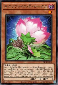 遊戯王カード サクリファイス・Ｄ・ロータス(レア) ファントム・ナイトメア （PHNI） 闇属性 悪魔族 レア