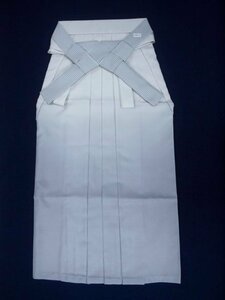  new goods 0016 graduation ceremony hakama M size ivory * light gray bokashi small there is defect ( letter pack post service un- possible )