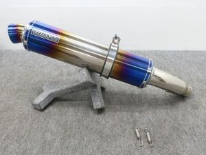 美品 CB400SF 2BL-NC42 BMS-R BEAMS ステン/チタン スリップオン ビームス ◆返品可 ●100サイズ T28011K T10K 300