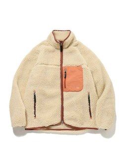 TE/FIRST DOWN (ファーストダウン)BOA FLEECE JKT OFF WHITE F542015　Lサイズ