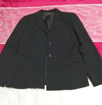 黒上半身上着羽織スーツ/コート/外套 Black outerwear suit/coat_画像3