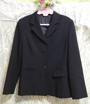 黒上半身上着羽織スーツ/コート/外套 Black outerwear suit/coat_画像1
