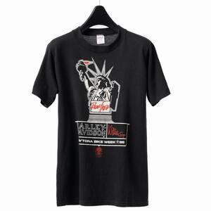 HARLEY-DAVIDSON RIDE FREE DAYTONA ヴィンテージ Tシャツ 80s ハーレーダビッドソン 当時物　自由の女神