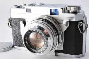 2535R285 コニカ Konica III Rangefinder Film Camera 48mm f2 [動作確認済]